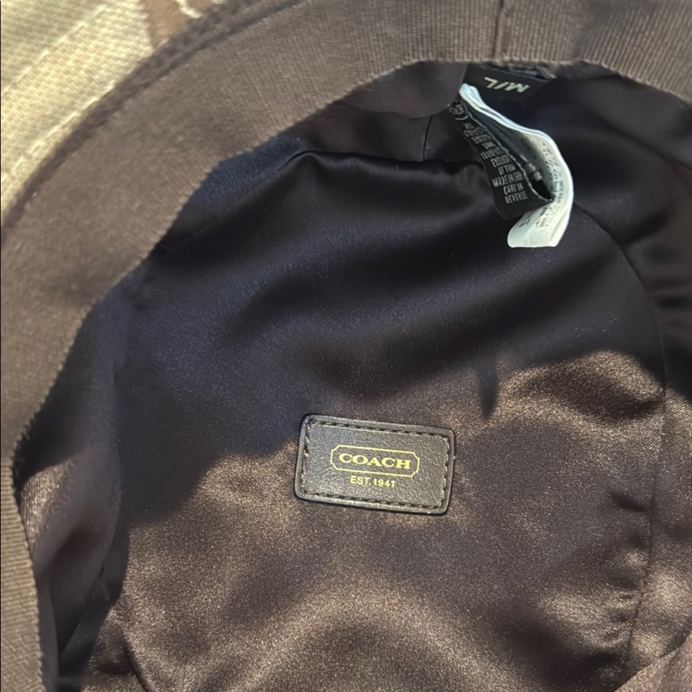 Authentic Coach Pink Patterned Hat - Picture 7 of 10